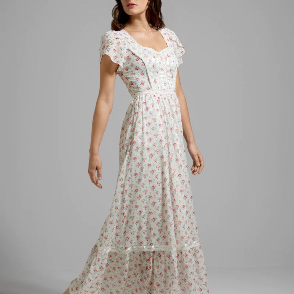 GUNNE SAX for Modcloth Pure Poetry Maxi Dress plus romantic bridal 26 26w 4x NWT
